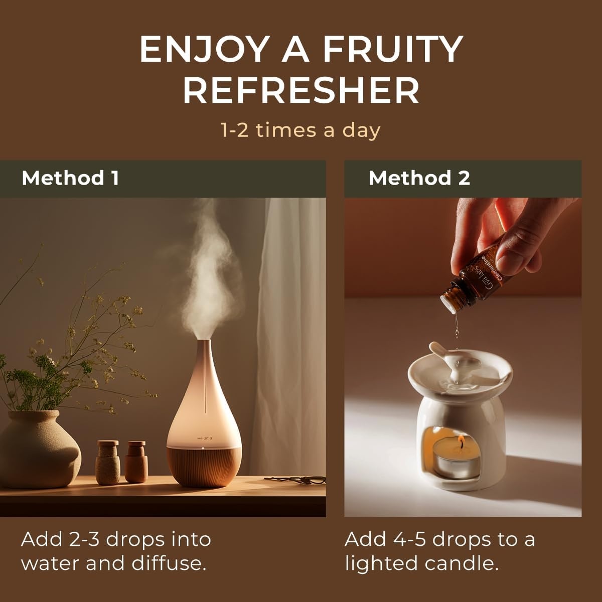 image:image100 Pure Lemon Essential Oil for Skin amp Diffuser 034 Fl OzClementine