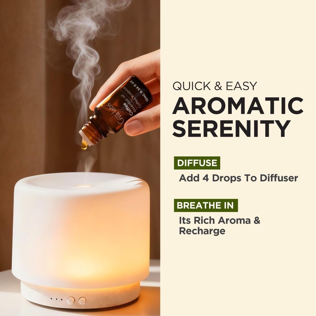image:image100 Pure Lemon Essential Oil for Skin amp Diffuser 034 Fl OzCoffee