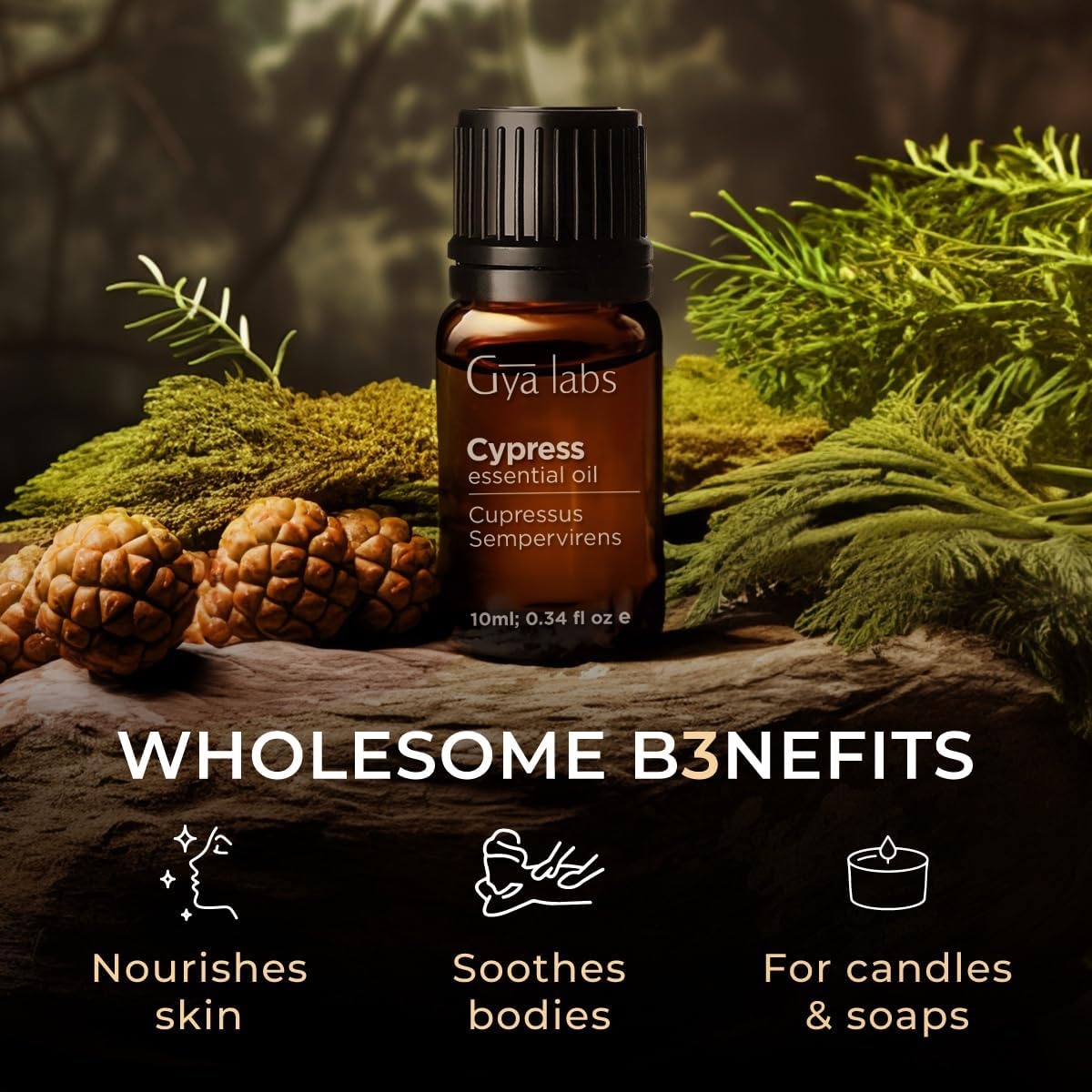 image:image100 Pure Lemon Essential Oil for Skin amp Diffuser 034 Fl OzCypress
