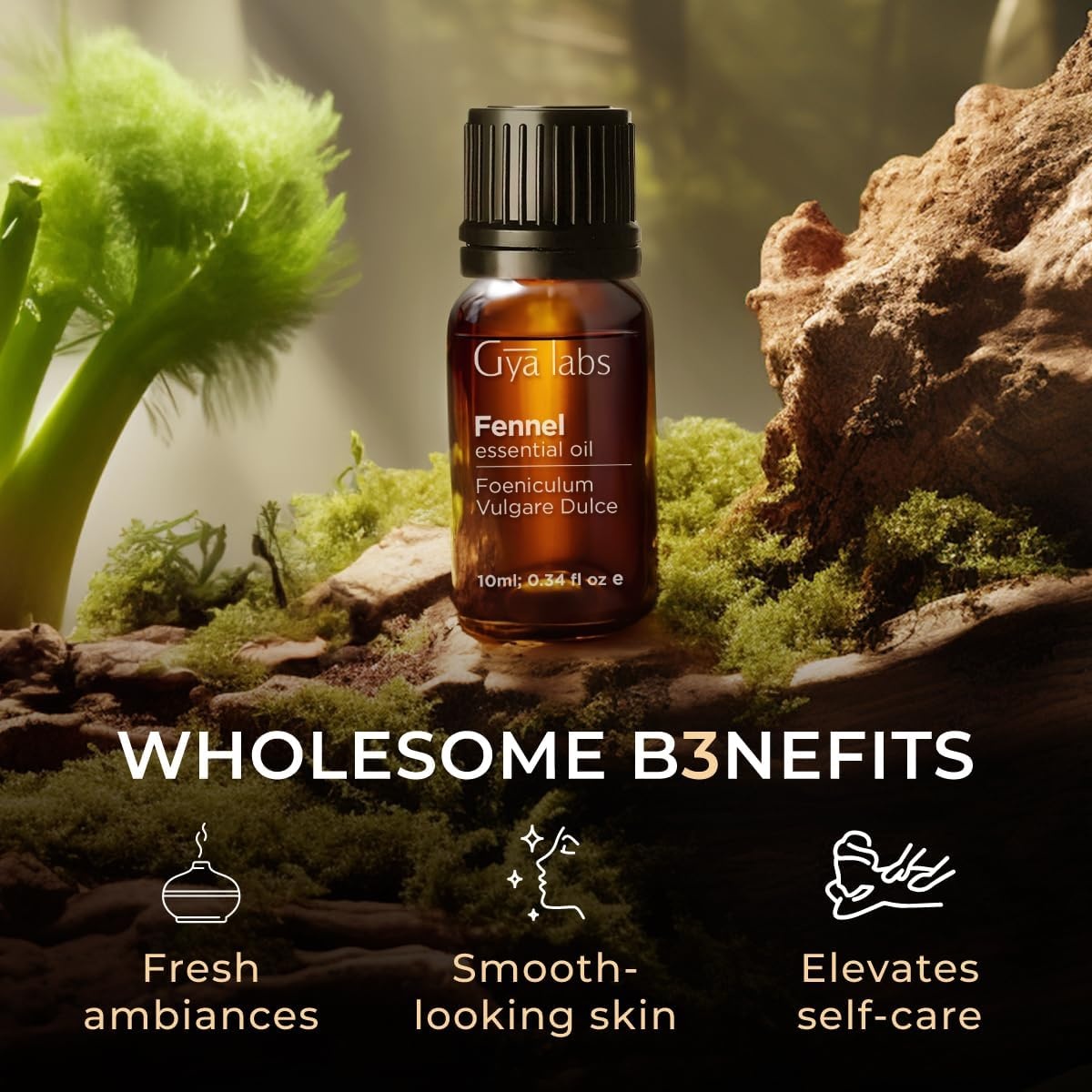 image:image100 Pure Lemon Essential Oil for Skin amp Diffuser 034 Fl OzFennel