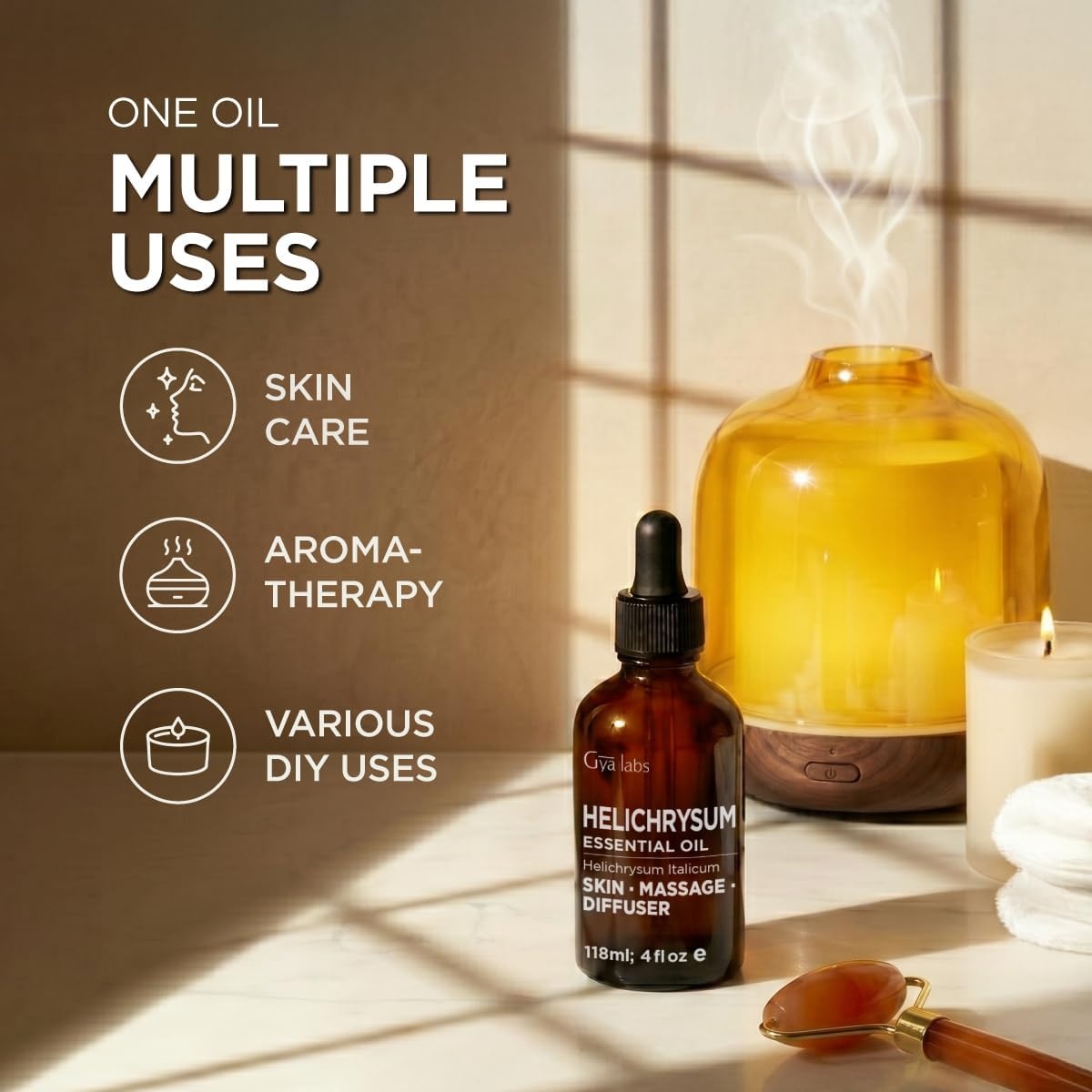 image:image100 Pure Lemon Essential Oil for Skin amp Diffuser 034 Fl OzHelichrysum