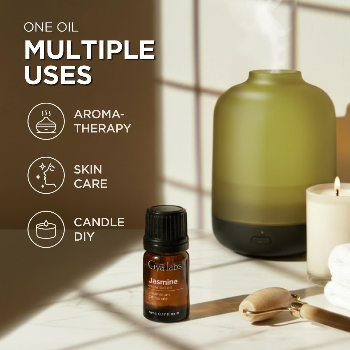 image:image100 Pure Lemon Essential Oil for Skin amp Diffuser 034 Fl OzJasmine