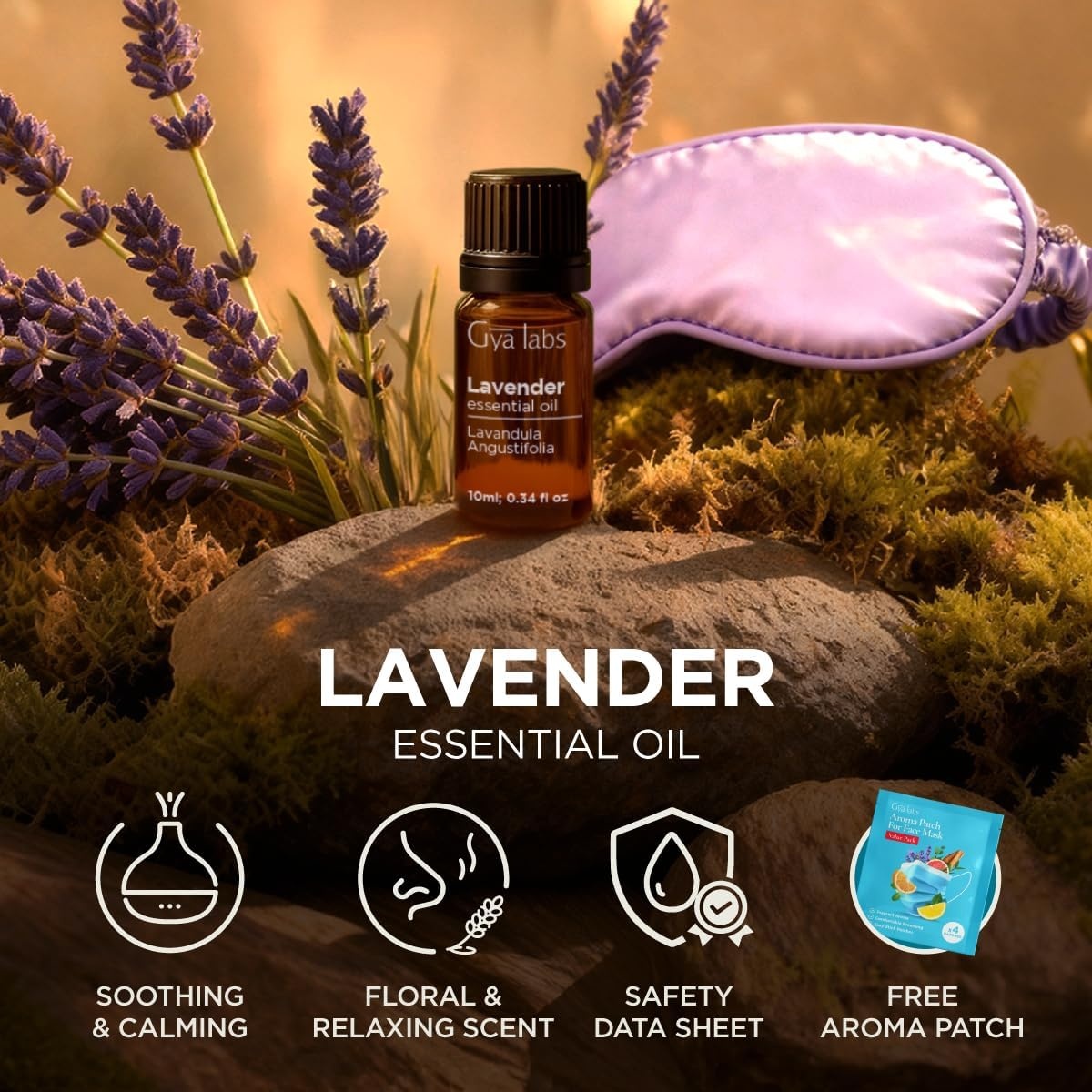 image:image100 Pure Lemon Essential Oil for Skin amp Diffuser 034 Fl OzLavender