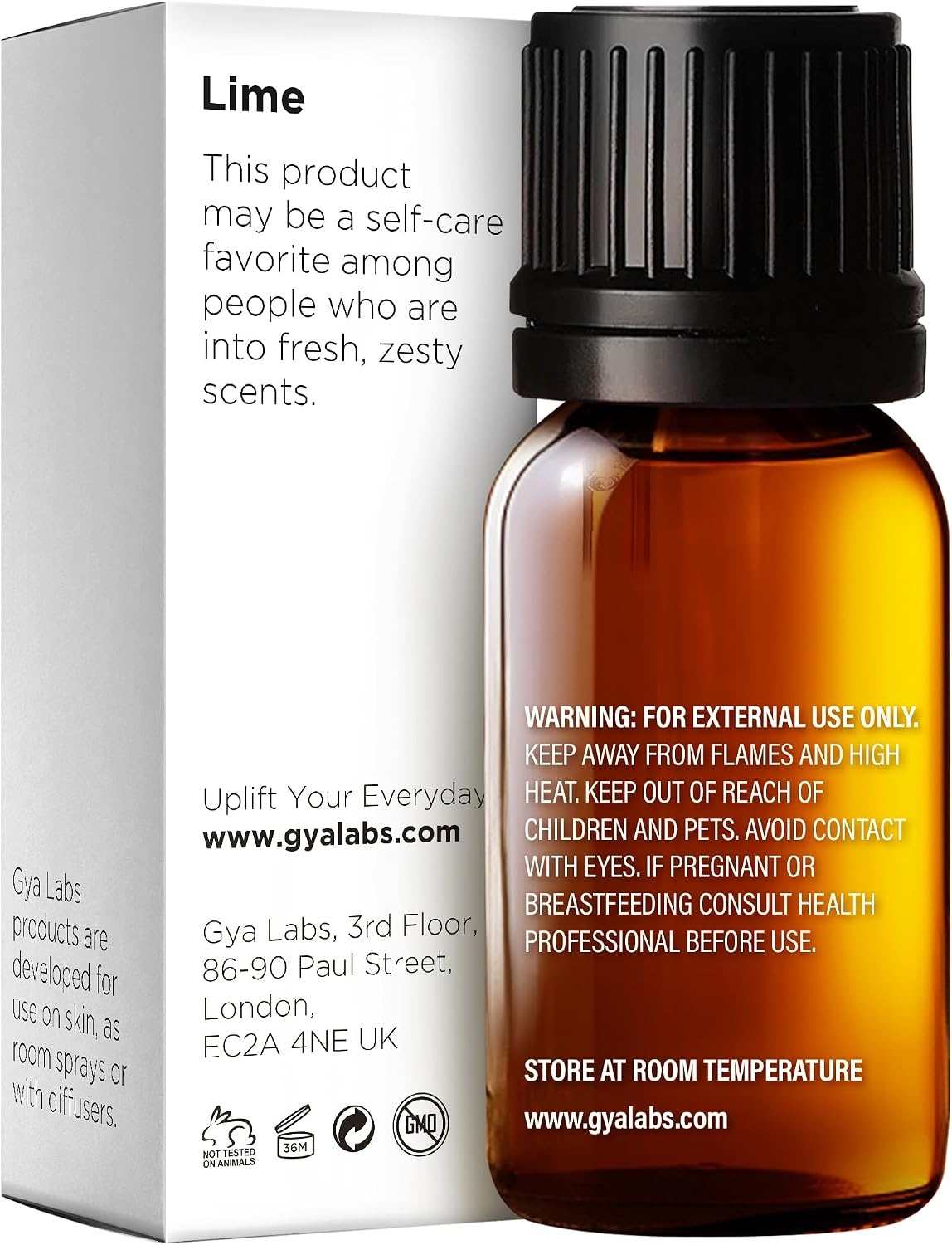 image:image100 Pure Lemon Essential Oil for Skin amp Diffuser 034 Fl OzLime
