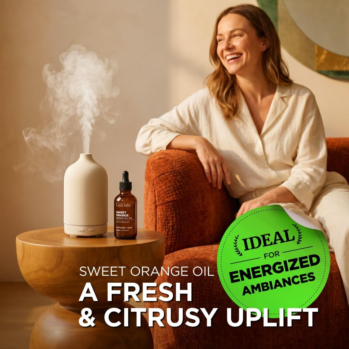 image:image100 Pure Lemon Essential Oil for Skin amp Diffuser 034 Fl OzOrange