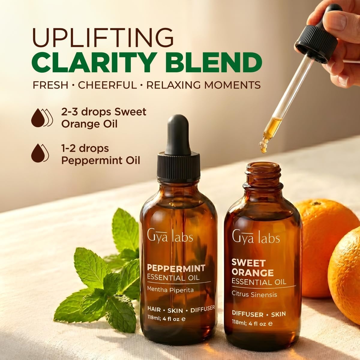 image:image100 Pure Lemon Essential Oil for Skin amp Diffuser 034 Fl OzOrange