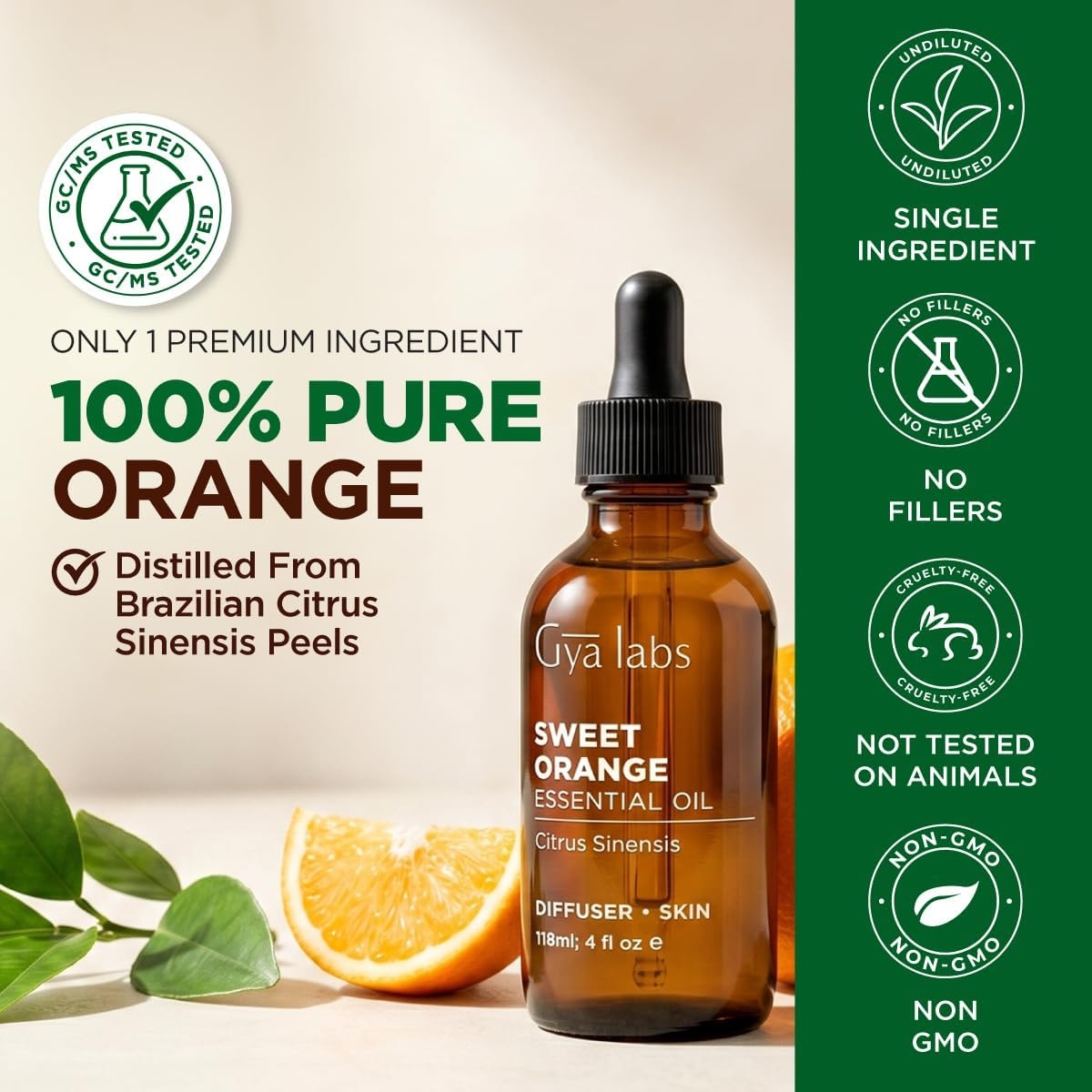 image:image100 Pure Lemon Essential Oil for Skin amp Diffuser 034 Fl OzOrange