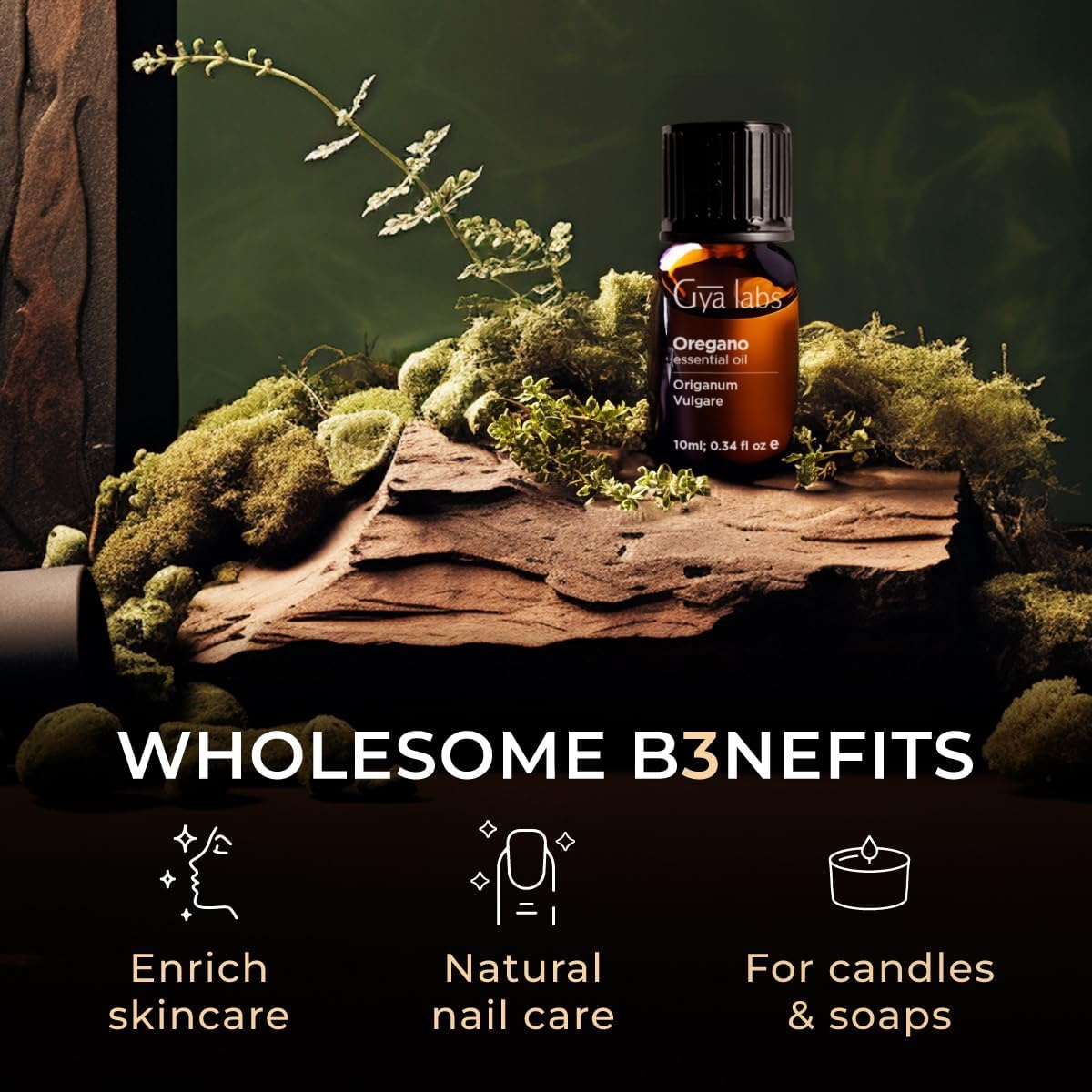 image:image100 Pure Lemon Essential Oil for Skin amp Diffuser 034 Fl OzOregano