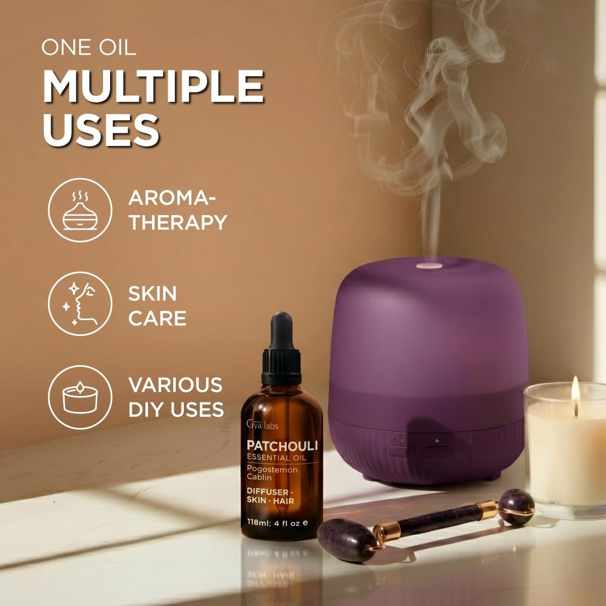 image:image100 Pure Lemon Essential Oil for Skin amp Diffuser 034 Fl OzPatchouli