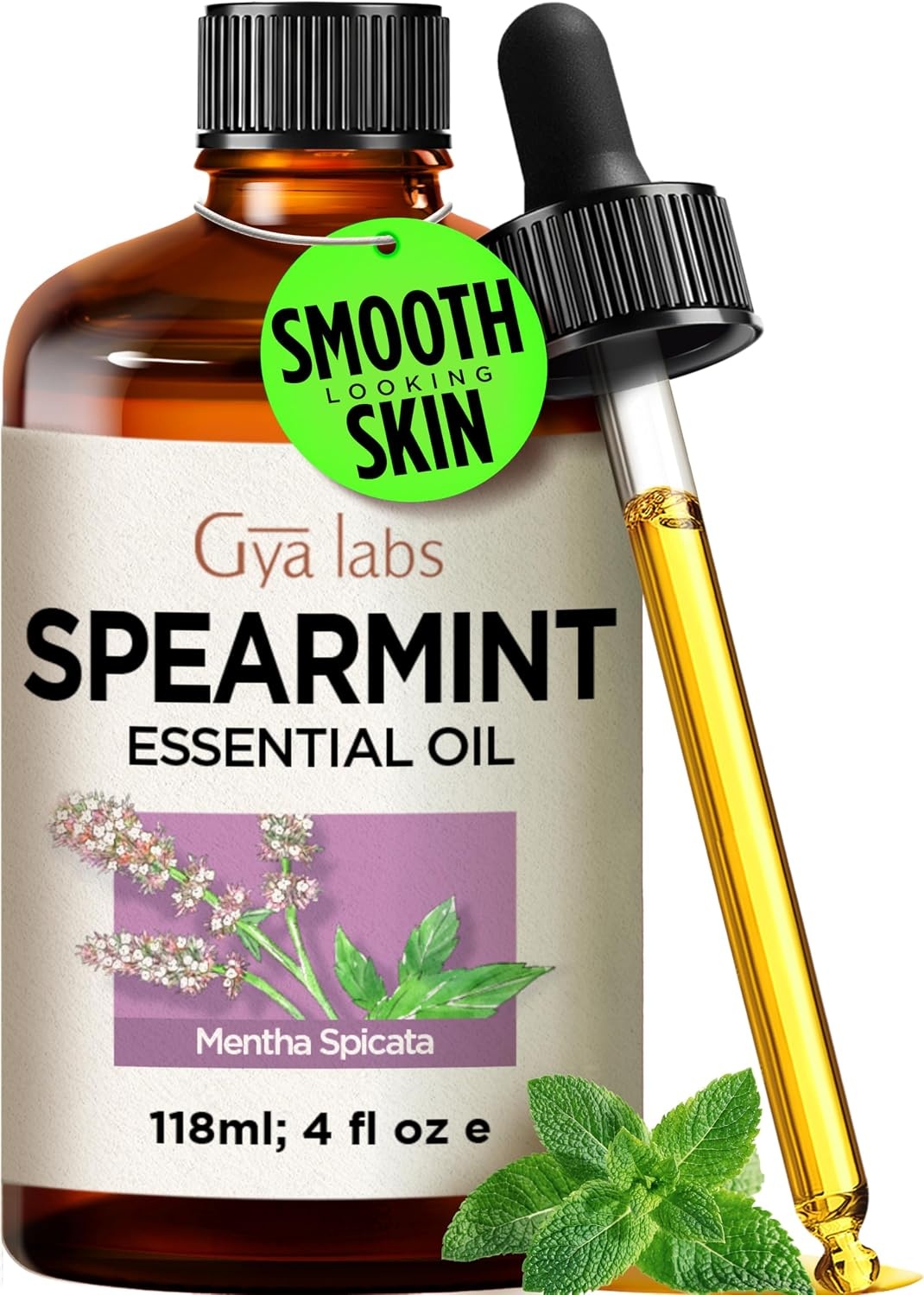 image:image100 Pure Lemon Essential Oil for Skin amp Diffuser 034 Fl OzSpearmint