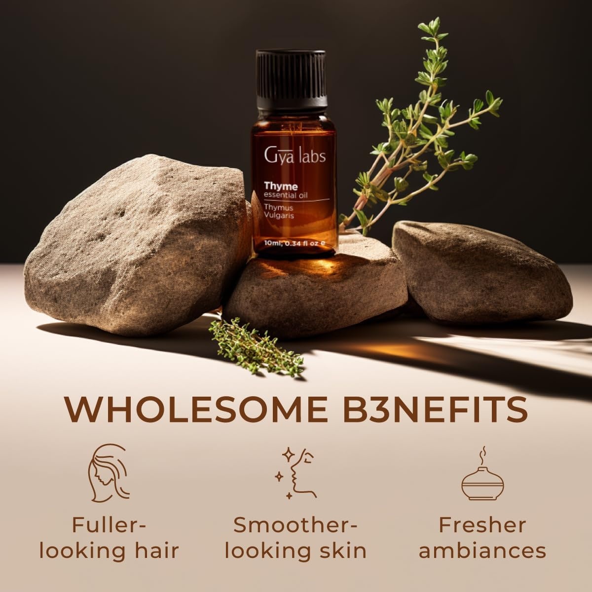 image:image100 Pure Lemon Essential Oil for Skin amp Diffuser 034 Fl OzThyme