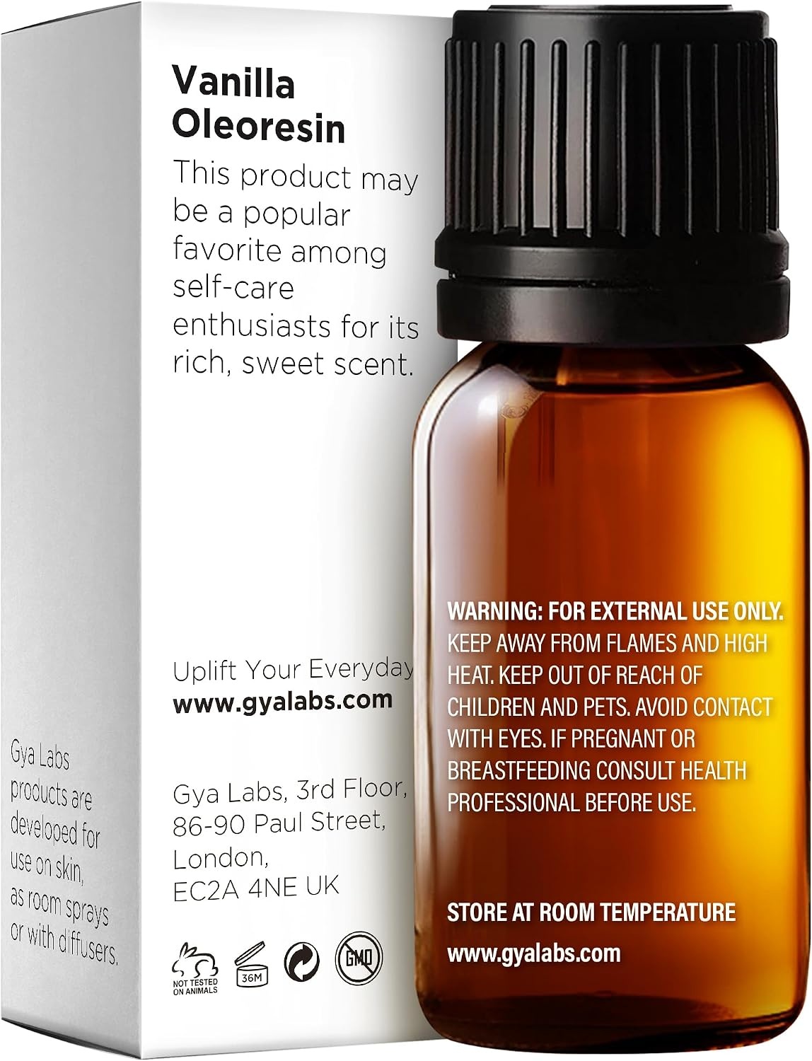 image:image100 Pure Lemon Essential Oil for Skin amp Diffuser 034 Fl OzVanilla Oleoresin