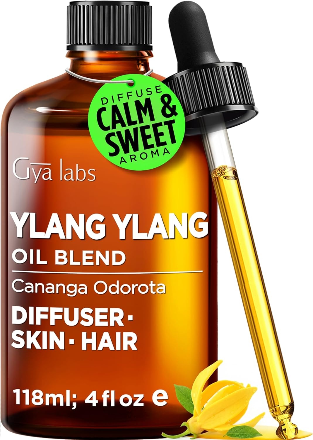image:image100 Pure Lemon Essential Oil for Skin amp Diffuser 034 Fl OzYlang Ylang