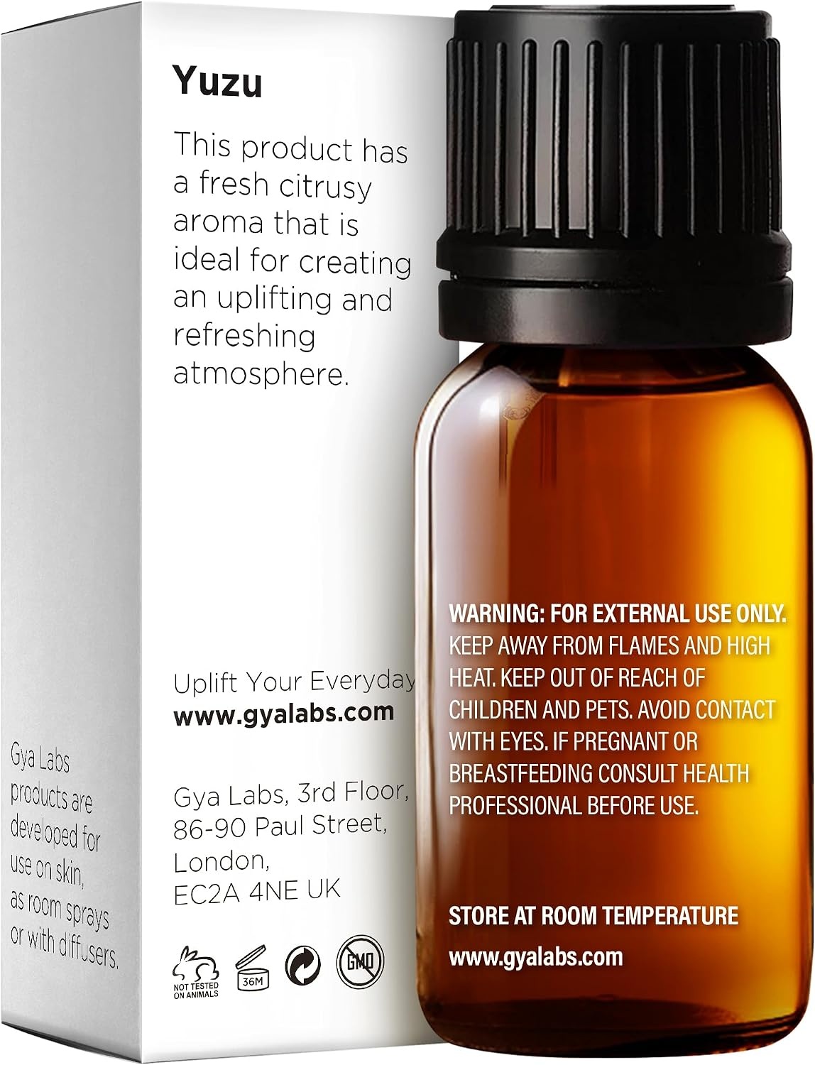 image:image100 Pure Lemon Essential Oil for Skin amp Diffuser 034 Fl OzYuzu