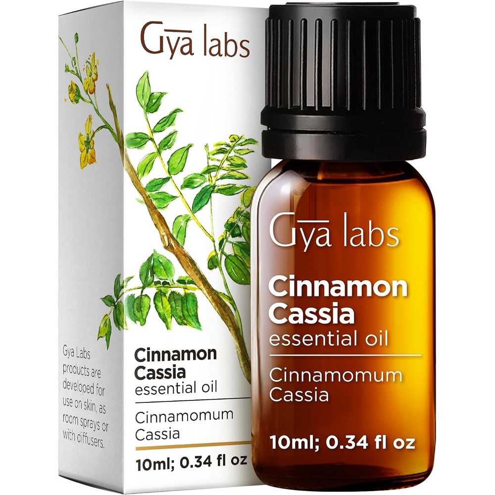image:image100 Pure Lemon Essential Oil for Skin amp Diffuser 034 Fl OzCinnamon Cassia