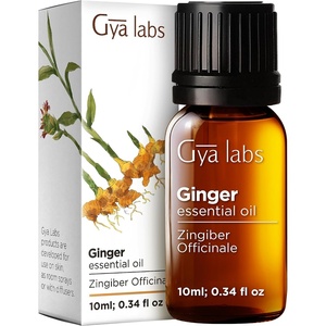100% Pure Lemon Essential Oil for Skin & Diffuser – 0.34 Fl Oz(Ginger)