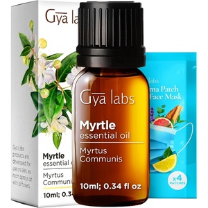 100% Pure Lemon Essential Oil for Skin & Diffuser – 0.34 Fl Oz(Myrtle)