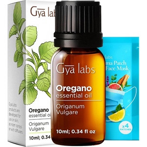 100% Pure Lemon Essential Oil for Skin & Diffuser – 0.34 Fl Oz(Oregano)