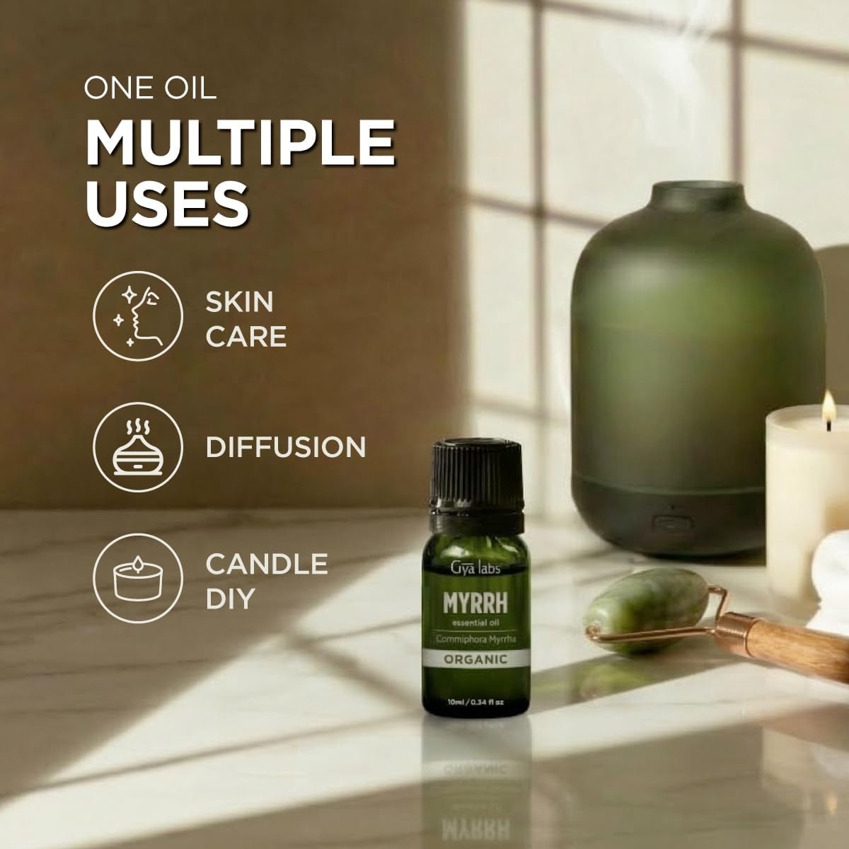image:imagePure Organic Lavender Essential Oil 034 Fl Oz for Skin and HairMyrrh