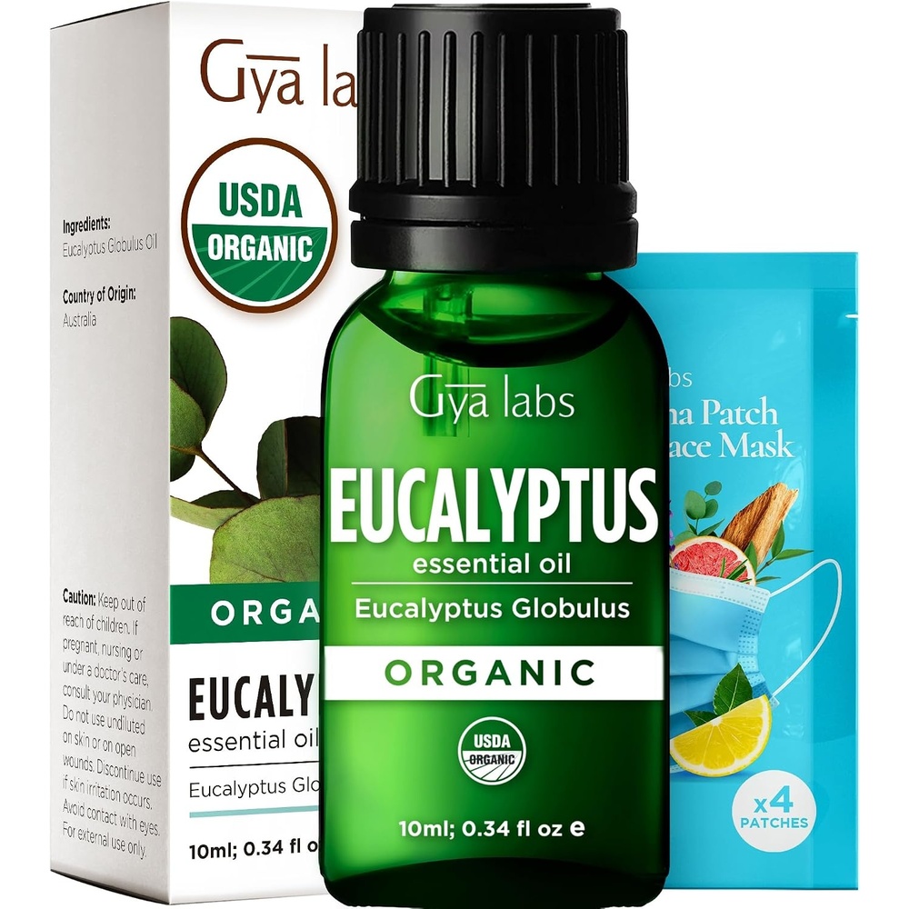 image:imagePure Organic Lavender Essential Oil 034 Fl Oz for Skin and HairEucalyptus