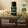 Pure Organic Lavender Essential Oil 0.34 Fl Oz – for Skin and Hair(German Chamomile)