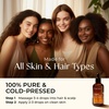Gya Labs Argan Hair Revival Oil – 3.4 Fl Oz – for Hair, Skin & Face(Argan Oil)
