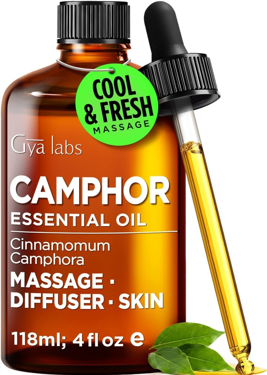 image:image100 Pure Agarwood Essential Oil for Skin amp Diffuser 034 Fl OzCamphor