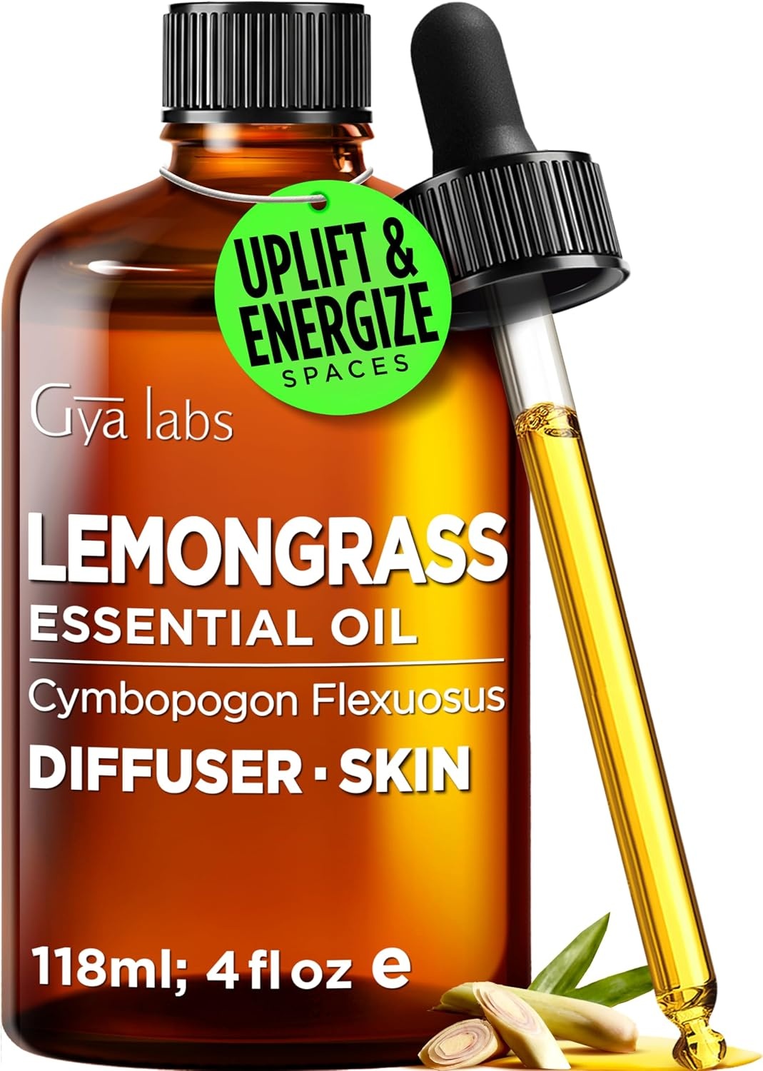 image:image100 Pure Agarwood Essential Oil for Skin amp Diffuser 034 Fl OzLemongrass