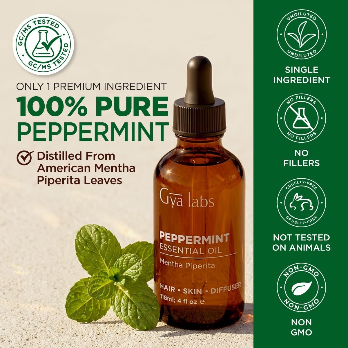image:image100 Pure Agarwood Essential Oil for Skin amp Diffuser 034 Fl OzPeppermint