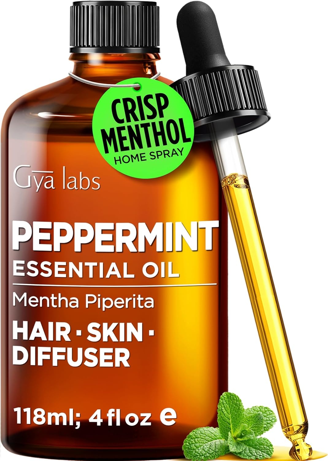 image:image100 Pure Agarwood Essential Oil for Skin amp Diffuser 034 Fl OzPeppermint