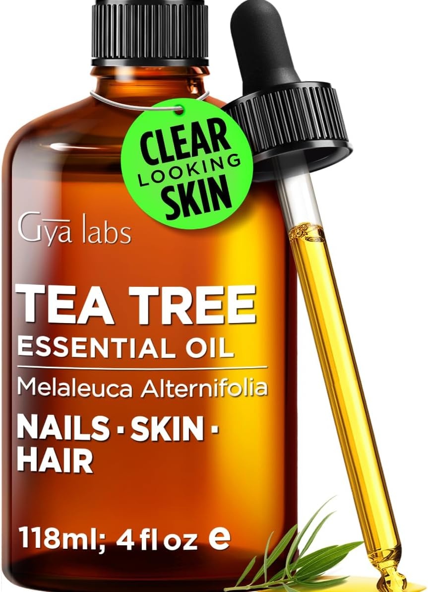 image:image100 Pure Agarwood Essential Oil for Skin amp Diffuser 034 Fl OzTea Tree