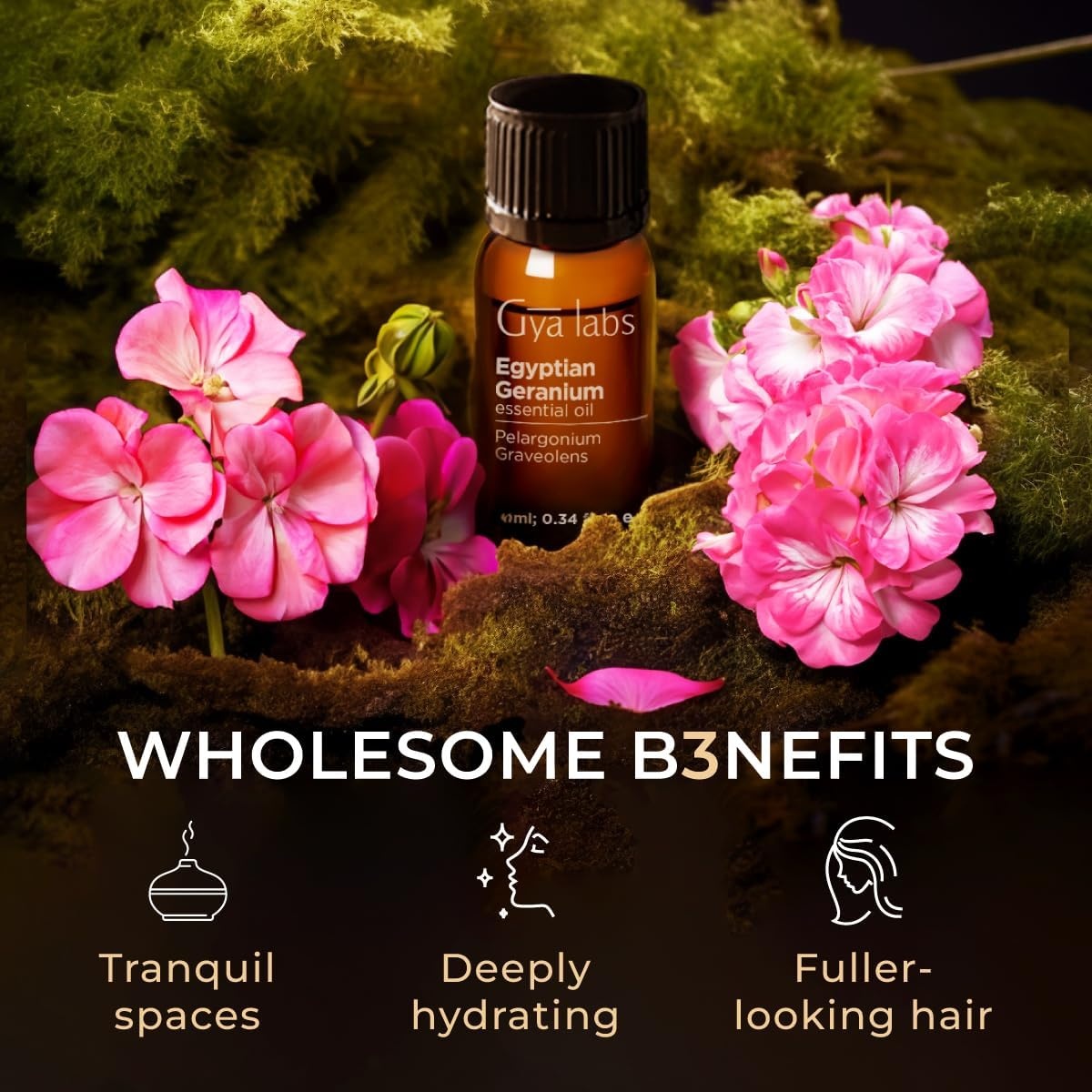 image:imageJuniper Berry Essential Oil for Diffuser amp Egyptian Geranium Essential Oil for Skin Set Aromatherapy Grade Essential Oils Set 2x034 fl oz Gya Labs