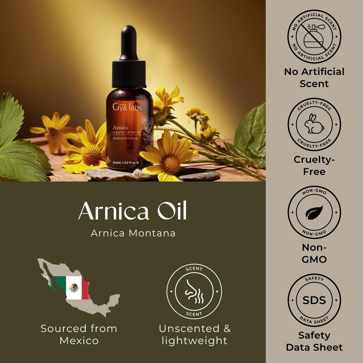 image:imagePrickly Pear Seed Oil 1 Fl Oz Carrier Oil for Hair Skin Face amp ScalpArnica