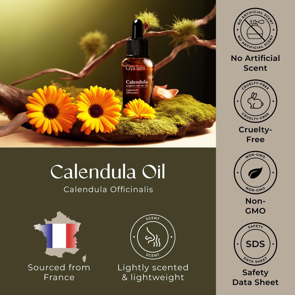 image:imagePrickly Pear Seed Oil 1 Fl Oz Carrier Oil for Hair Skin Face amp ScalpCalendula