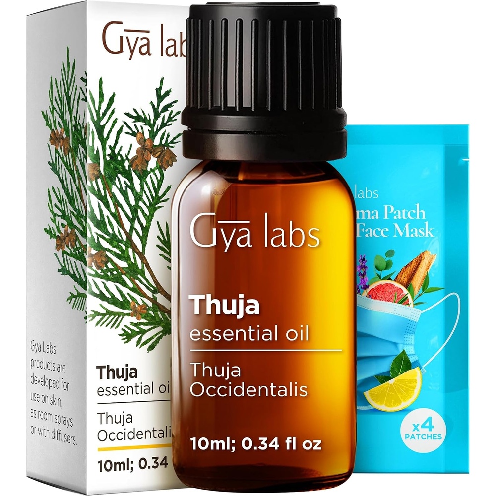 image:image100 Pure Agarwood Essential Oil for Skin amp Diffuser 034 Fl OzThuja