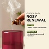 100% Pure Agarwood Essential Oil for Skin & Diffuser – 0.34 Fl Oz(Rose Otto)