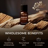 100% Pure Agarwood Essential Oil for Skin & Diffuser – 0.34 Fl Oz(Sandalwood)