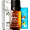 Juniper Essential Oil for Diffuser & Clary Sage Essential Oil for Diffuser Set – Aromatherapy Grade Essential Oils Set – 2×0.34 fl oz – Gya Labs