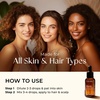 Prickly Pear Seed Oil – 1 Fl Oz – Carrier Oil for Hair, Skin, Face & Scalp(Marula)