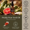 Prickly Pear Seed Oil – 1 Fl Oz – Carrier Oil for Hair, Skin, Face & Scalp(Prickly Pear Seed)