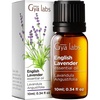 100% Pure Agarwood Essential Oil for Skin & Diffuser – 0.34 Fl Oz(Lavender(English))