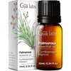100% Pure Agarwood Essential Oil for Skin & Diffuser – 0.34 Fl Oz(Palmarosa)