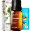 100% Pure Agarwood Essential Oil for Skin & Diffuser – 0.34 Fl Oz(Sandalwood)