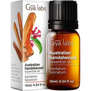 100% Pure Agarwood Essential Oil for Skin & Diffuser – 0.34 Fl Oz(Australian Sandalwood)