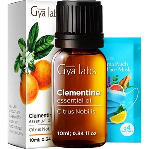 100% Pure Agarwood Essential Oil for Skin & Diffuser – 0.34 Fl Oz(Clementine)