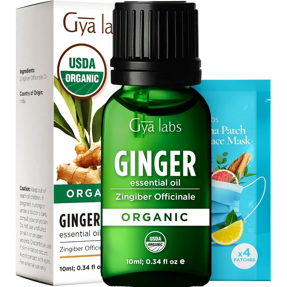 image:imageOrganic Bay Laurel Leaf Essential Oil 034 Fl Oz for Skin and HairGinger