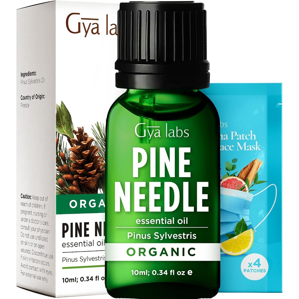 image:imageOrganic Bay Laurel Leaf Essential Oil 034 Fl Oz for Skin and HairPine Needle