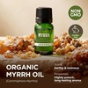 Organic Bay Laurel Leaf Essential Oil 0.34 Fl Oz – for Skin and Hair(Myrrh)