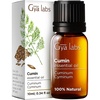 Gya Labs Cumin Essential Oil for Skin – 0.34 Fl Oz – 100% Pure Natural Cumin Oil for Hair, Diffusers, Aromatherapy, Massage, Candle Making & DIY – Soothing Earthy Scent