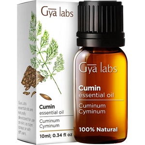 Gya Labs Cumin Essential Oil for Skin – 0.34 Fl Oz – 100% Pure Natural Cumin Oil for Hair, Diffusers, Aromatherapy, Massage, Candle Making & DIY – Soothing Earthy Scent